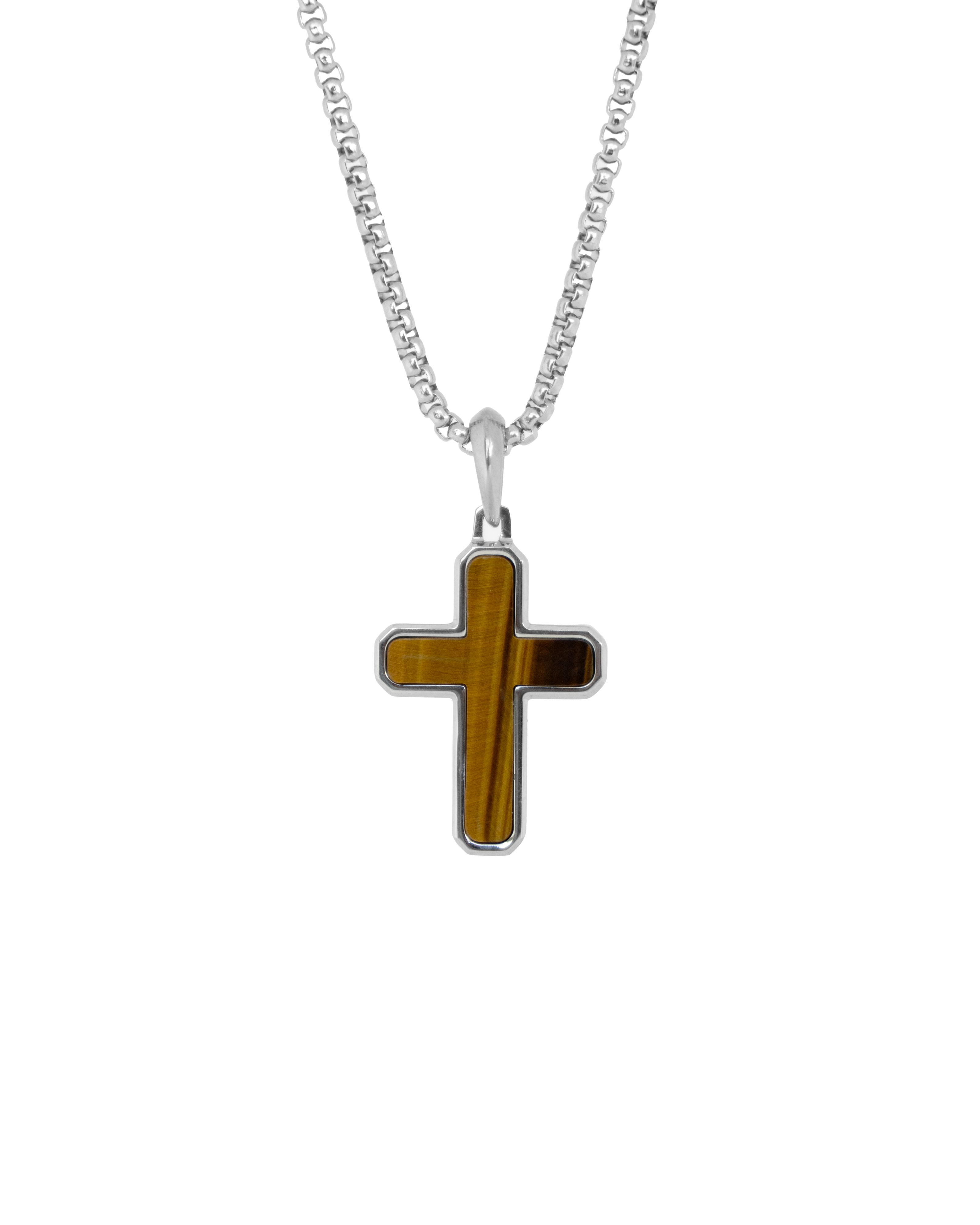 CRUZ TIGER'S EYE SILVER