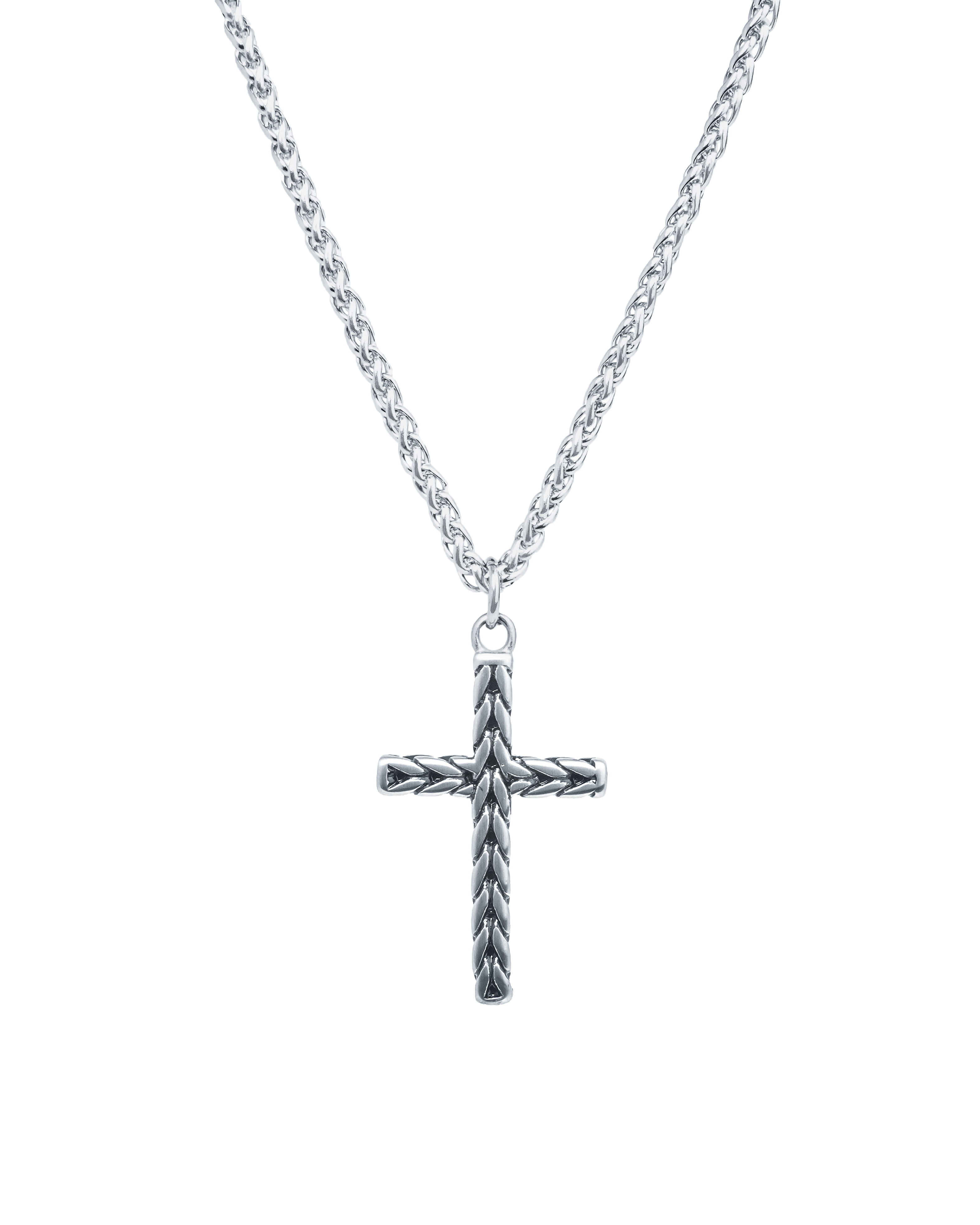 CRUZ TRENZADA SILVER
