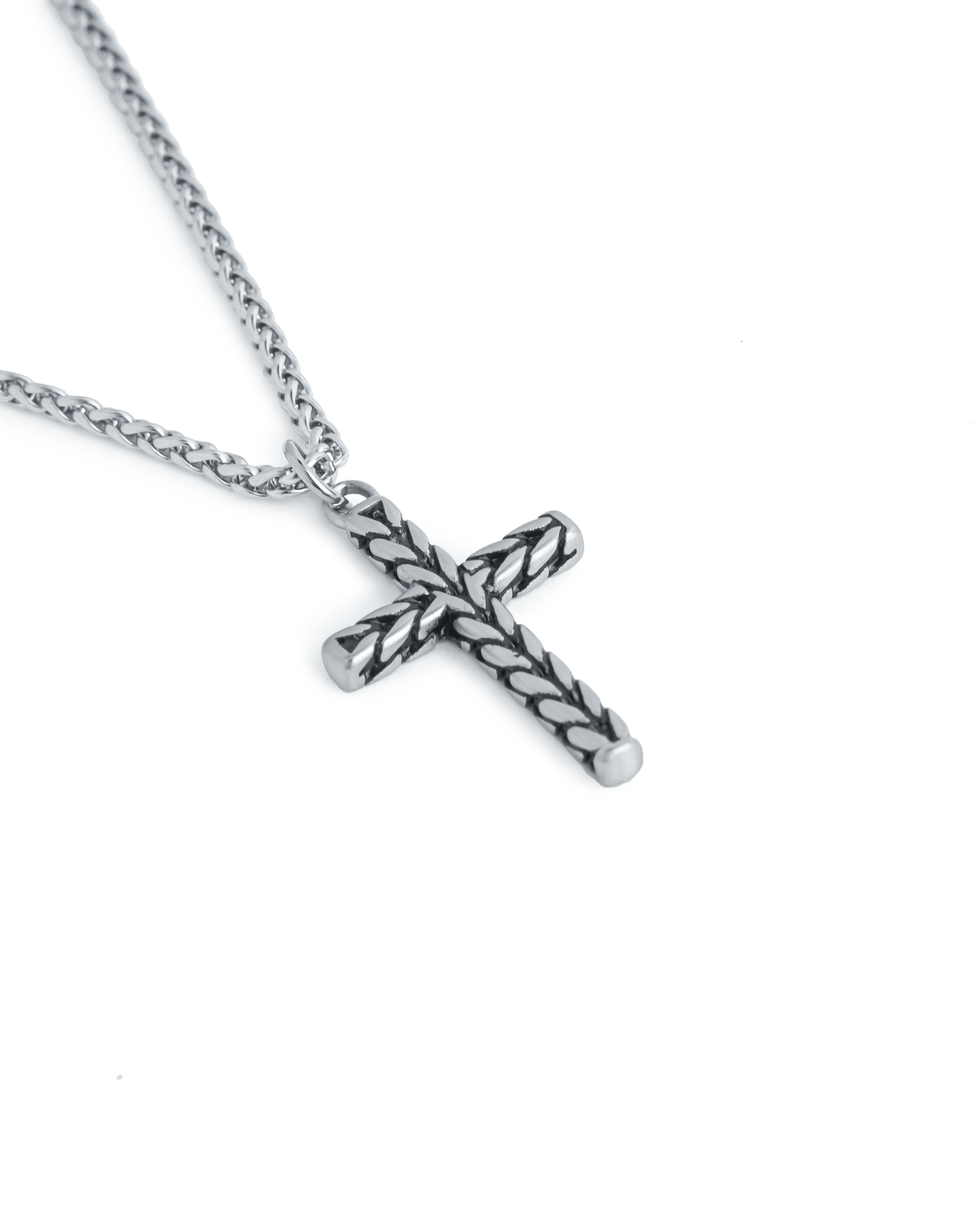 CRUZ TRENZADA SILVER