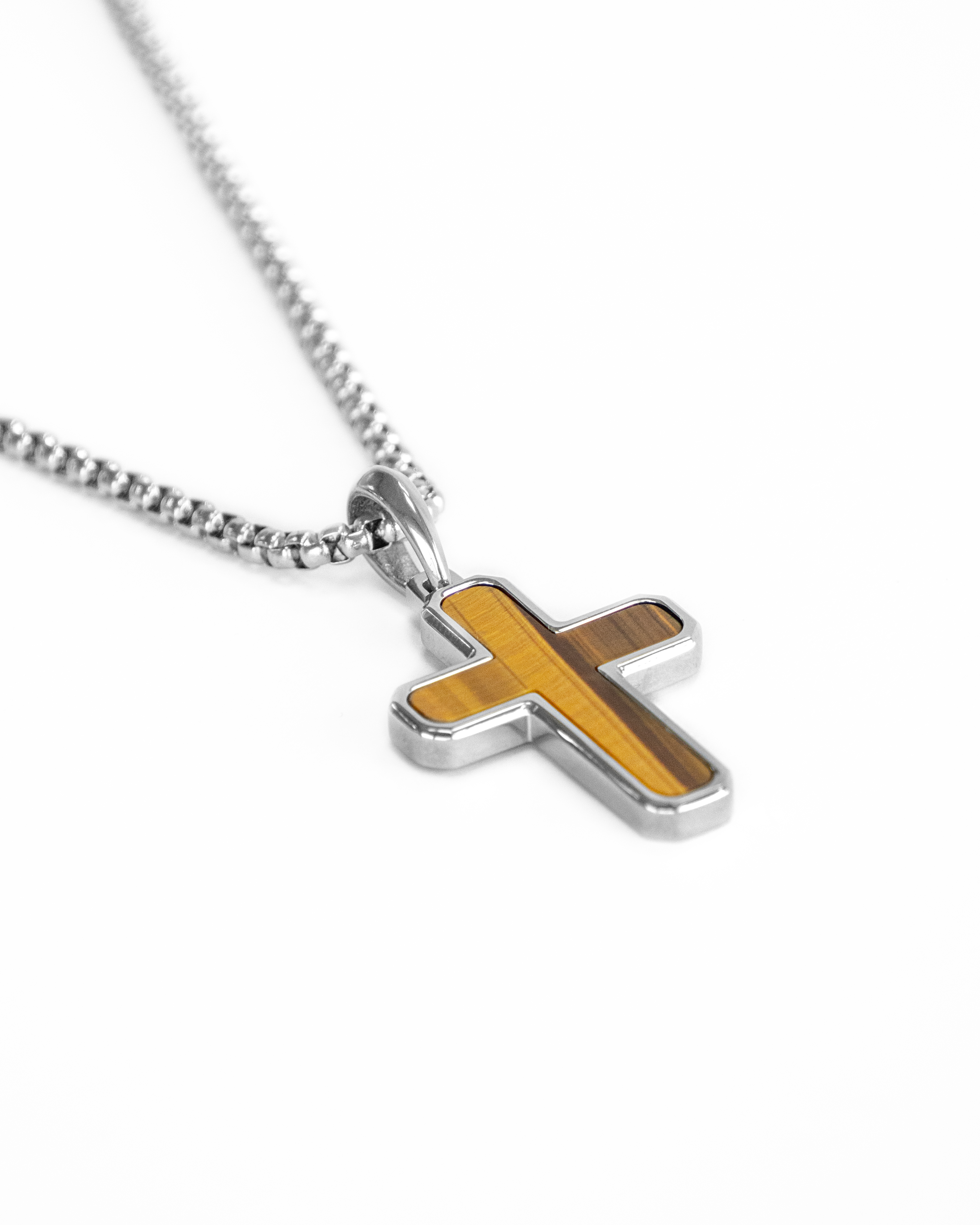 CRUZ TIGER'S EYE SILVER