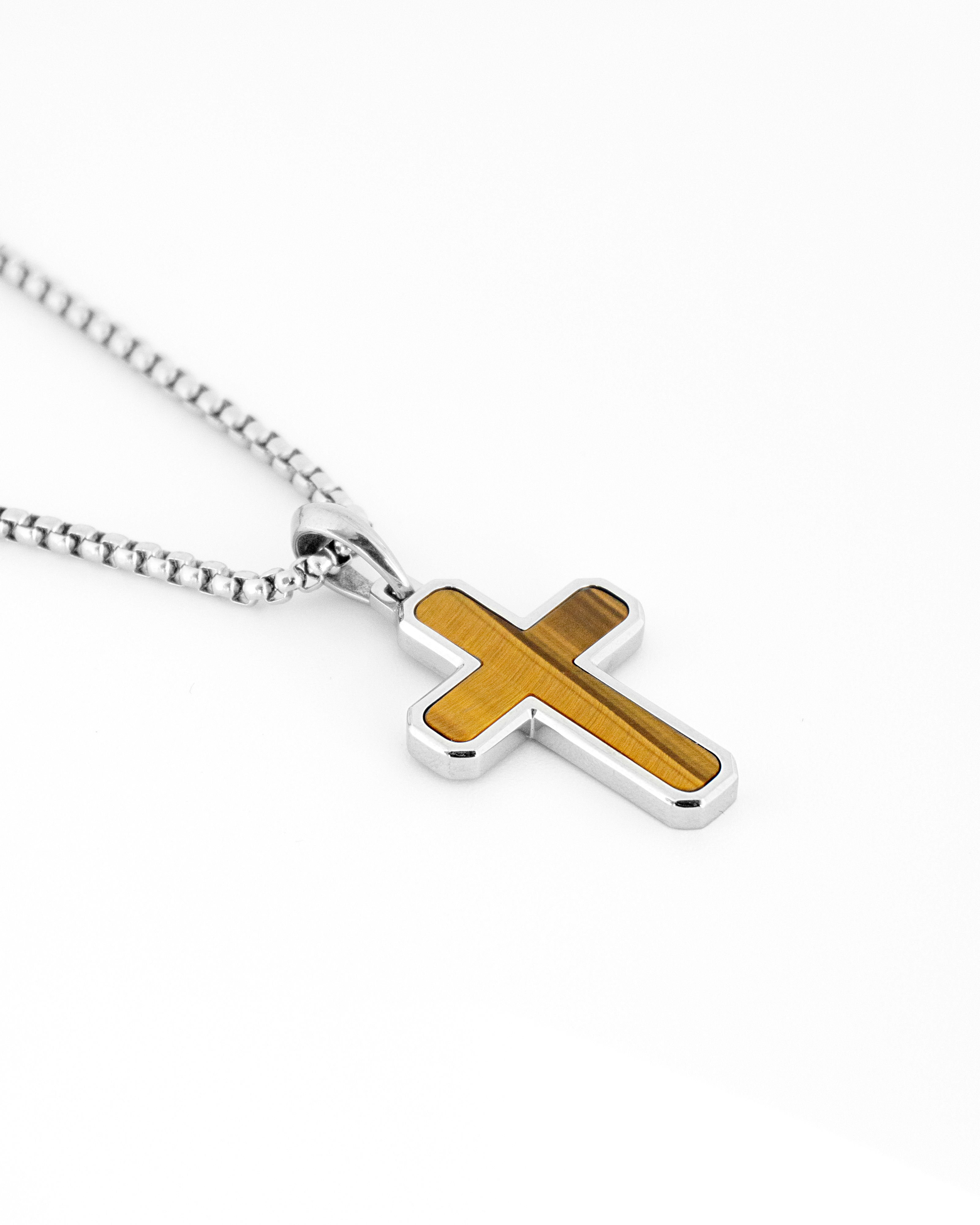 CRUZ TIGER'S EYE SILVER