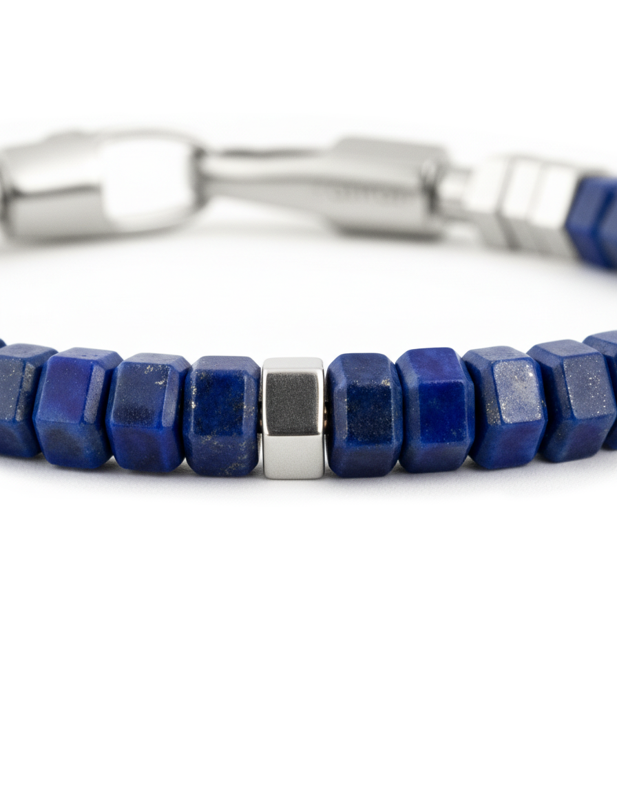 BASSEIN LAPIS LAZULI SILVER