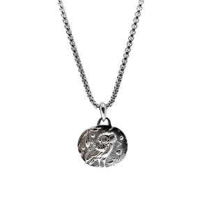 Moneda de Atenea silver (collar)